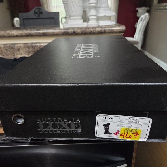 Australia Luxe Collective Tsar Tall Leather Sheepskin Boot #467 - Picture 7 of 15